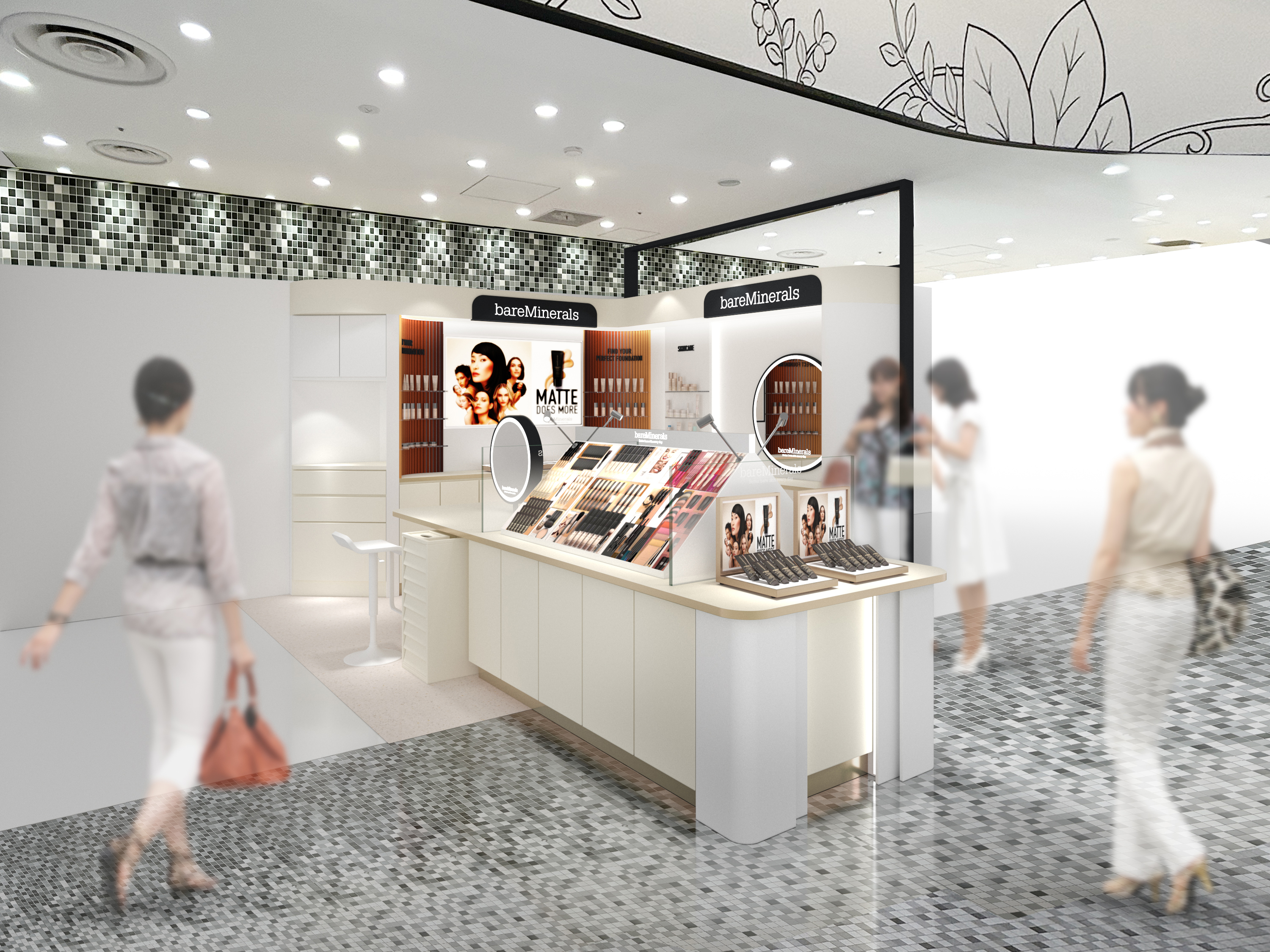 【ベアミネラル】2023年3月30日（木）渋谷スクランブルスクエアにて最新ブランディングのカウンターをオープン