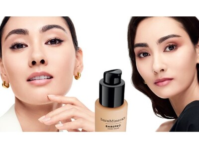 【ベアミネラル】いつでも年中無休で理想の肌*2を目指せるリキッドファンデーション「ベアプロ 24HR リキッド ファンデーション（SPF20・PA  ）」登場