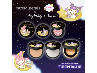 bareMinerals Holiday Collection 2024 　今年も登場！「ベアミネラル×マイメロディ☆クロミ」ホリデーコレクション 2024