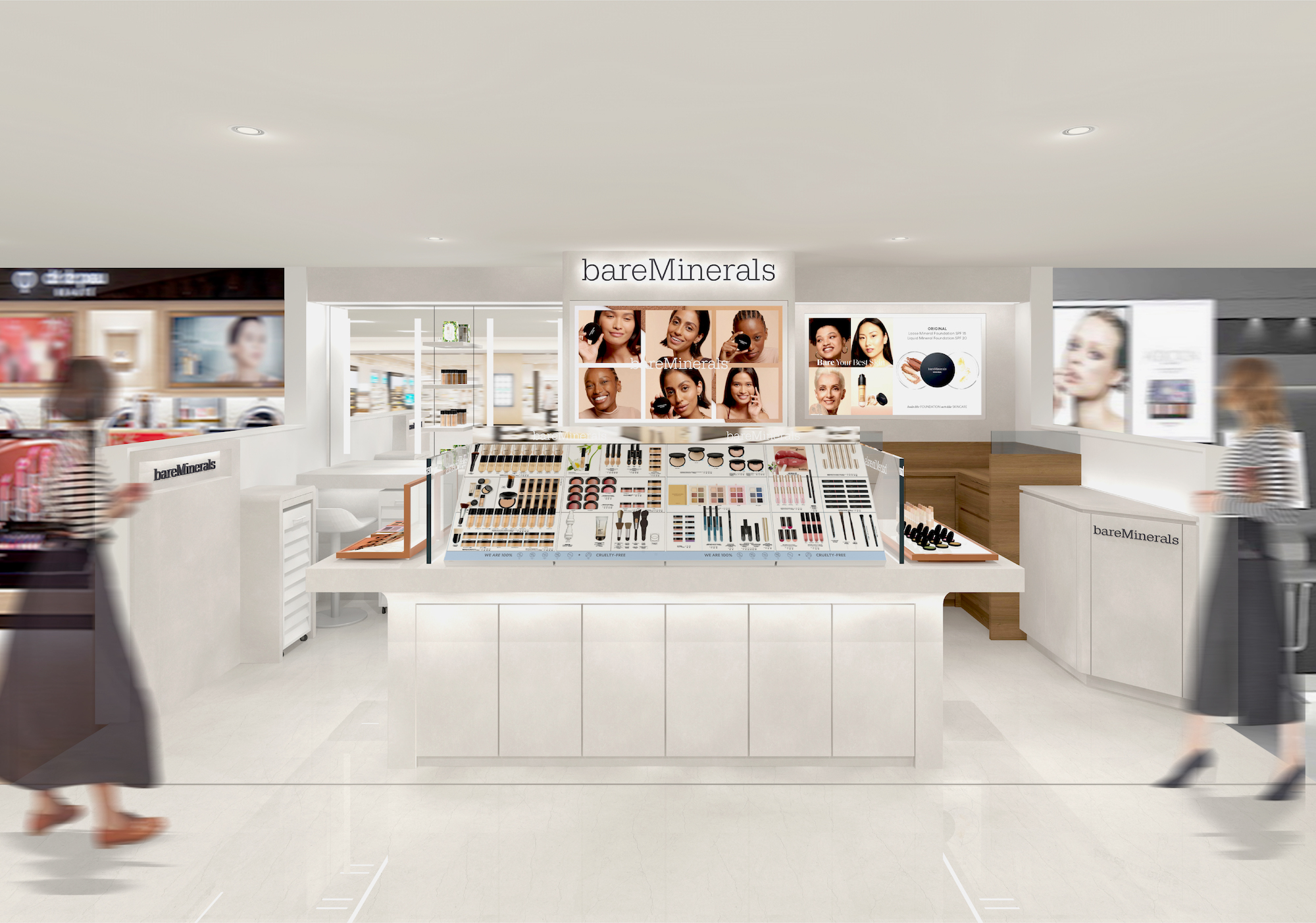 【ベアミネラル】 小田急百貨店新宿店 10月4日（火）サステナブルなコンセプトカウンターで新宿西口ハルクに移設オープン