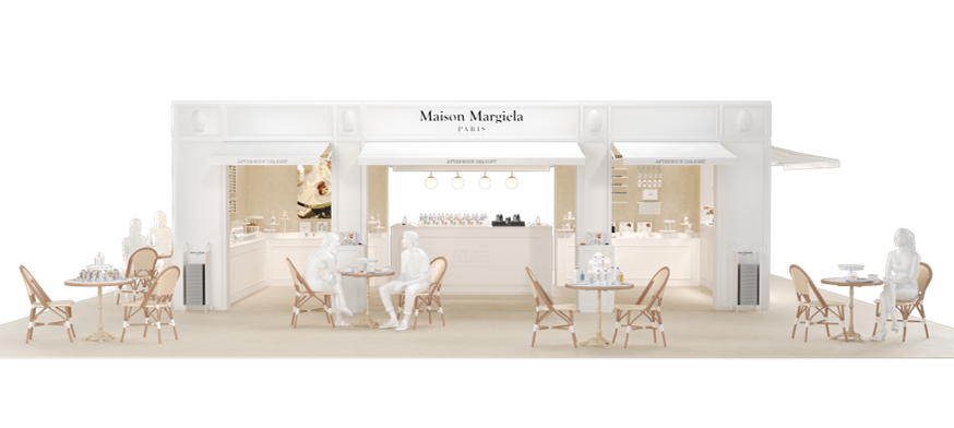メゾン マルジェラ「レプリカ」フレグランス、新作「アフタヌーン デライト」の世界観を体現したポップアップストア「Maison Margiela Fragrances Cafe」が登場
