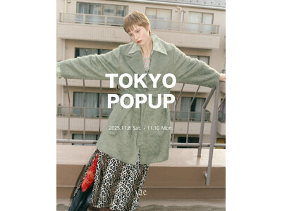 【yae】11/8より原宿にてPOPUP開催