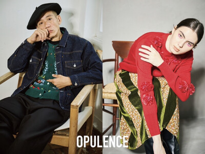 OPULENCE 23AW COLLECTIONの展示会を恵比寿ガーデンプレイスにてお披露目