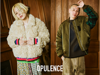 【OPULENCE】8/14より東京、名古屋、大阪にて秋冬コレクションのPOPUP SHOPを開催！