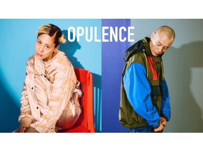 【OPULENCE】スポーツウェアをタウンユースにアレンジしたコレクションを発売