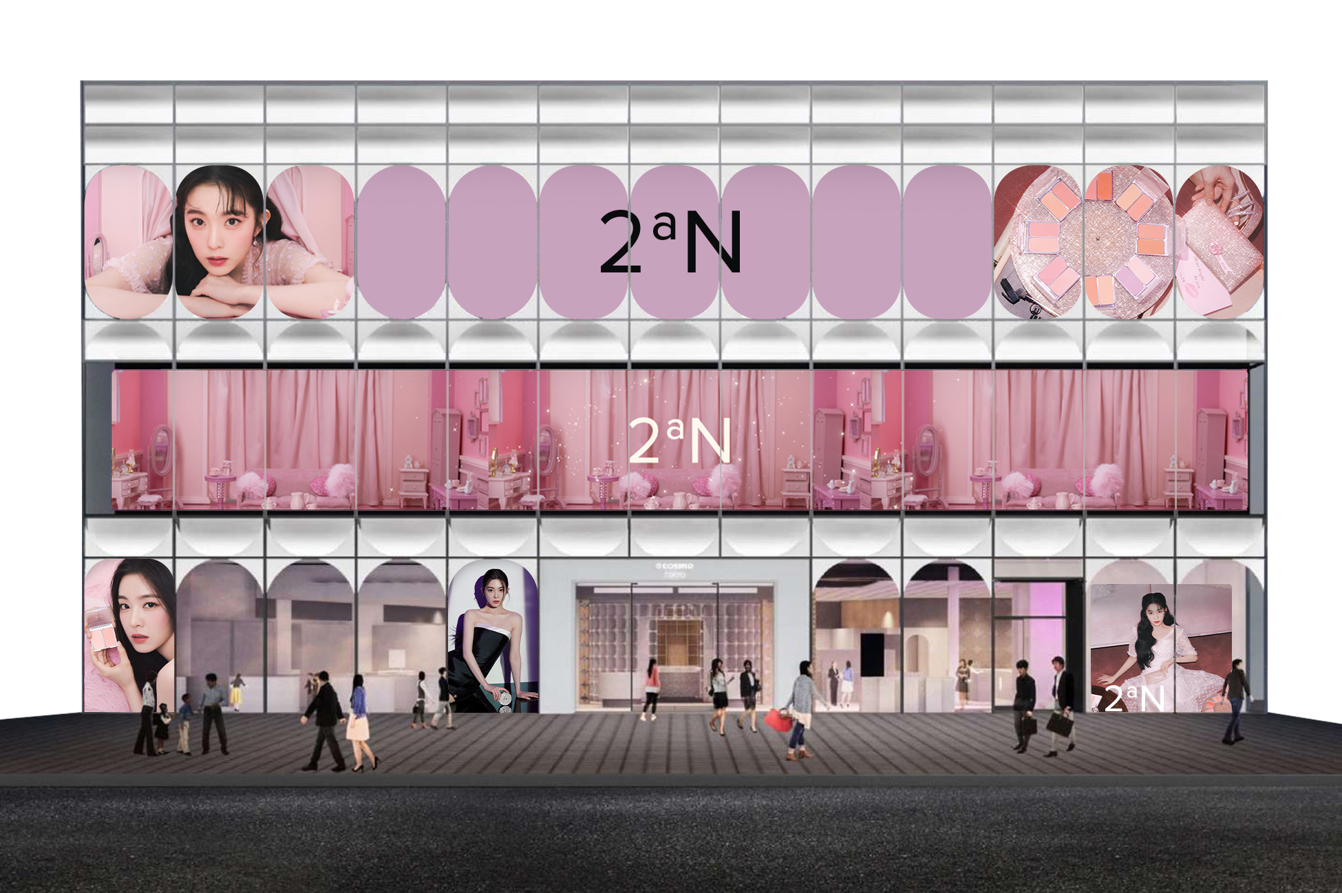 「2ªN(トゥーエーエヌ)」12月6日(水)より日本初となるPOPUPを＠cosmeTOKYOにて開催