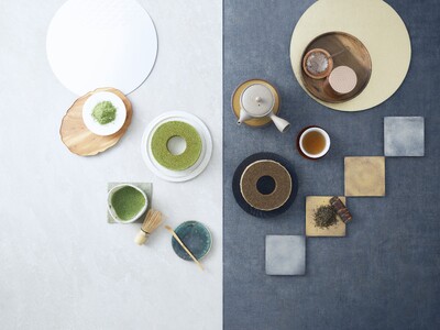 【山本山】×【治一郎】コラボレーション。こだわりの抹茶と、甘香ばく香るほうじ茶2種のしっとりバウムクーヘン。9月1日（月）より治一郎で販売。