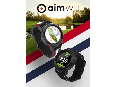 ゴルフバディー(GOLFBUDDY) 新製品ゴルフウォッチ 『aim W11』 国内
