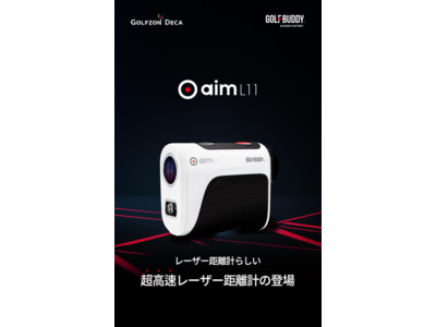 GOLFBUDDY(ゴルフバディー) 超小型ゴルフレーザー距離計「aim L11」新 ...