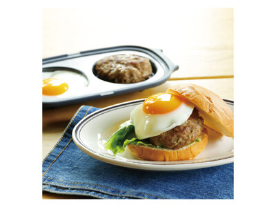 【新商品】電子レンジで目玉焼きが作れる!?小型のレンジグリルが新登場