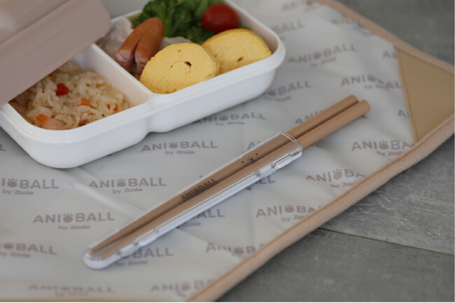 【新商品】お弁当時間が楽しみになる。アニボールの抗菌箸