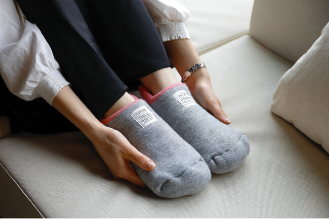 【新商品】おうち時間をもっと快適に。スリッパのいらない暮らし