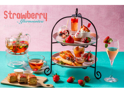 苺が主役の優雅な午後。ホテルテラス ザ ガーデン水戸で「ストロベリー・アフタヌーンティー」現在開催中