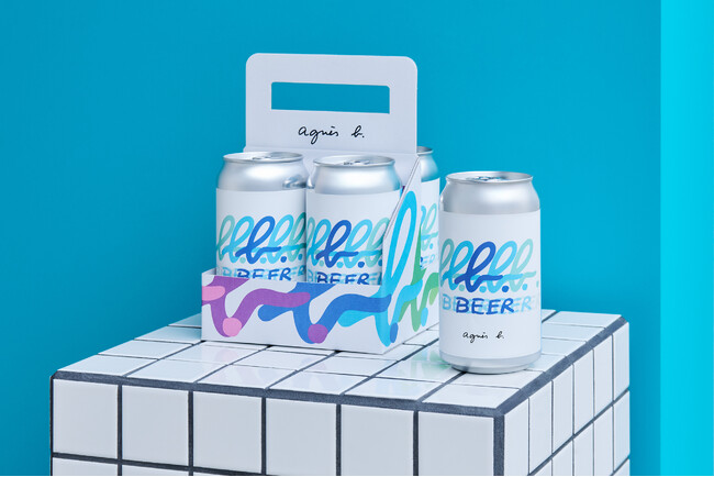 アニエスベーからクラフトビール「b. BEER」第二弾を発売