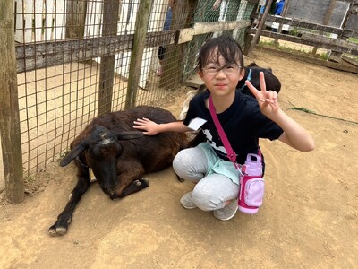 【こどもの休日の過ごし方】春の１dayキャンプ　～バター作り＆トロッコ列車＆アスレチック編～