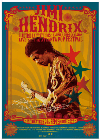 ジミ・ヘンドリックス特集上映、好評につき追加劇場決定！
