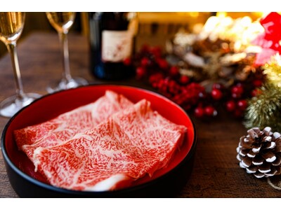 【MO-MO-PARADISE】Xmas限定　最高級銘柄牛「仙台牛」とロゼスパークリングのしゃぶしゃぶセット