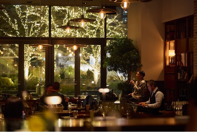 【ユニオン スクエア トウキョウ】3夜限定 ジャズの生演奏と過ごす 聖夜のディナー