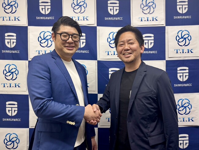 【品川CCフットボール】株式会社T.I.Kとのスポンサー締結のお知らせ