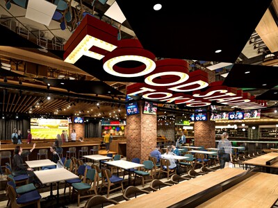 東京ドームシティ 黄色いビル2階にフードホール『FOOD STADIUM TOKYO』が開業　2024年...