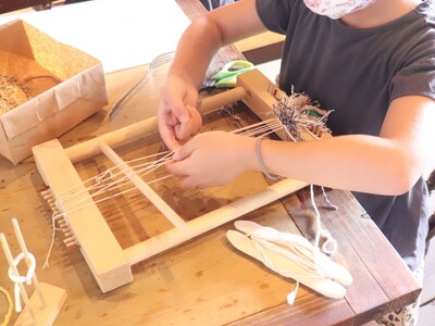 緞通アクセサリー作家「ikoe」による、エコdeアートな緞通キーホルダー作り ワークショップをSAGA ...