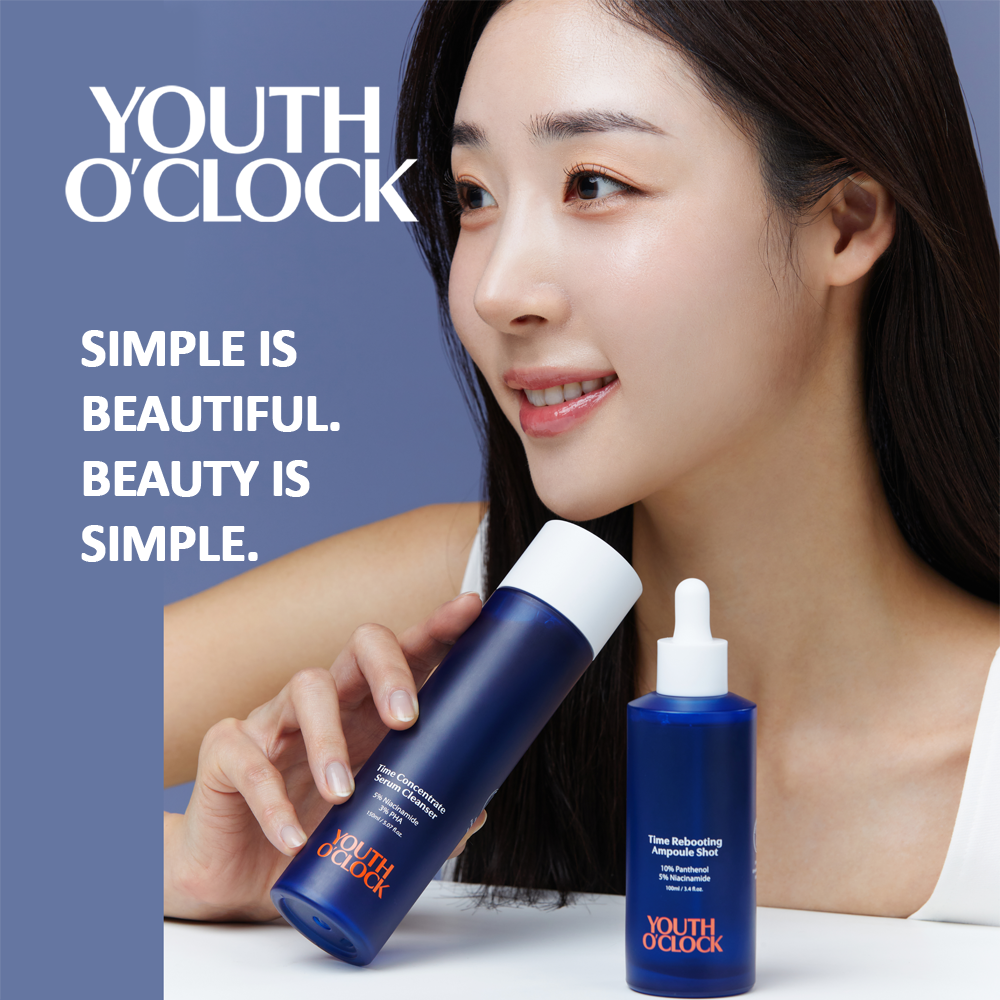 YOUTH O’CLOCK (ユース オ クロック)短時間で効果的なK-Beauty、- 大阪万博での出店が決定 –