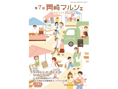 第7回 岡崎マルシェ ～ものづくりMuseum～ ▶ 過去最多！274ブース・キッチンカー14台が京都・岡崎に集結
