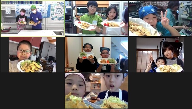 島根の親子がオンライン参加、アジをさばいて洋風アジフライ作りに挑戦！『オンラインさばける塾inしまね』を開催しました！