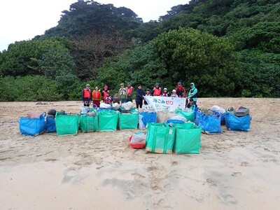 西表島の手つかずの海洋ごみ回収プロジェクト　内離島（外離島）ビーチクリーンを開催しました！