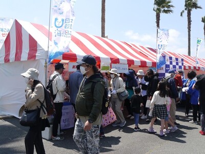 GW期間中 山口県最大級のイベント会場で海と日本プロジェクトをPR！第39回しものせき海峡まつりで「海と...