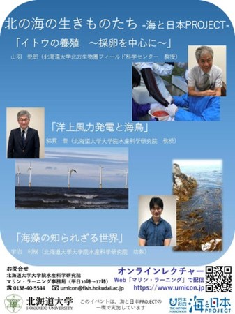 オンライン講義 北の海の生きものたち 海と日本project を開催しました Pr Times Web東奥
