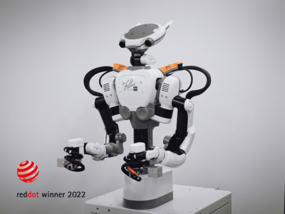 カワダロボティクスのヒト型ロボット「NEXTAGE Fillie」がRed Dot Design Award 2022を受賞