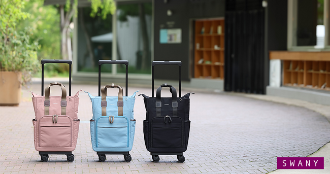 【SWANY】人気の2層式キャリーバッグに新デザイン「D-727 オルド」登場