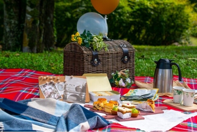 【ブリティッシュヒルズ】手ぶらで本格ピクニックを「英国式ピクニックハンパー」を販売