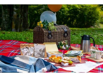 【ブリティッシュヒルズ】手ぶらで本格ピクニックを「英国式ピクニックハンパー」を販売