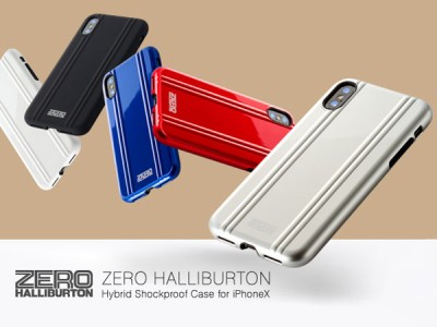 【ZERO HALLIBURTON×UNiCASE】耐衝撃ハイブリットタイプのiPhoneＸケース登場！