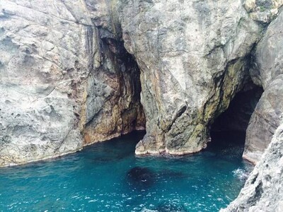 透き通る浦富海岸に浮かぶ神秘的な「龍神洞」に潜入できる！ 「とっとリュウ県」プレゼンツ “辰年限定開運ク...