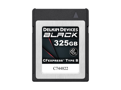 HSGインフォメーション 最低持続書込み速度1530MB/sのDelkin BLACK CFexpress Type Bメモリカード 5機種を追加販売