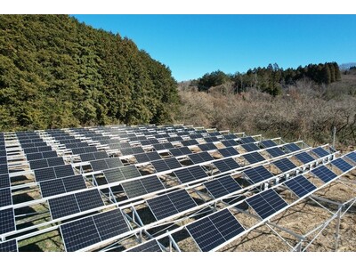 【アイモバイル、太陽光発電事業】栃木県那須烏山市にて新たにソーラーシェアリング（営農型太陽光発電）の運営を開始