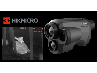 サーマル・可視光バイスペクトル単眼スコープ「HIKMICRO GRYPHON」「HIKMICRO GRYPHON LRF」シリーズ発売