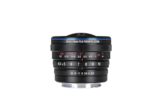 円周魚眼と対角魚眼の両方に対応するズームフィッシュアイレンズ「LAOWA 4.5-10mm F2.8 CF Zoom Fisheye」を発売