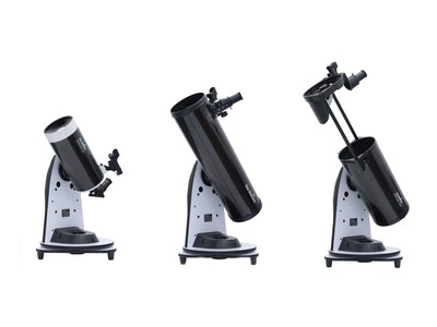 スマホやタブレットで操作する自動導入式経緯台と鏡筒の天体望遠鏡