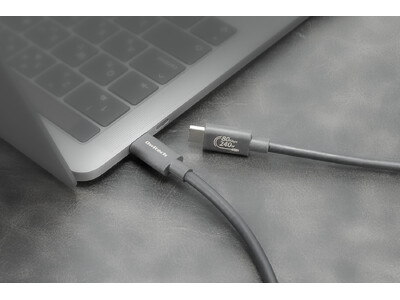 �ő�80Gbps�̒������f�[�^�]���ɑΉ�����USB Type-C to USB Type-C�P�[�u���wOWL-CBG01CC�V���[�Y�x�𔭔�