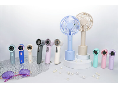 MOTTERU　デザインも機能もブラッシュアップ！ハンディファンに新モデルが登場