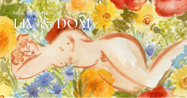 イギリス発！アーティスト兼女性起業家『Liv & Dom』姉妹による新作アートポスターが発売！ | DeCasa - 海外アートポスターのセレクトショップ