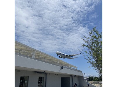 飛行機撮影の聖地に新名所誕生！豊中つばさ公園『ma-zika』一部開園