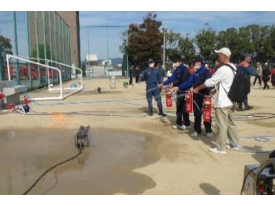 阪神・淡路大震災から30年 豊中市×大阪市「合同防災訓練」神崎川流域の地域防災力を強化