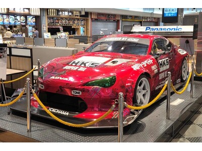 HKS、NEOPASA駿河湾沼津（下り線）でタイムアタックマシン「HKS TRB-03」を期間限定展示