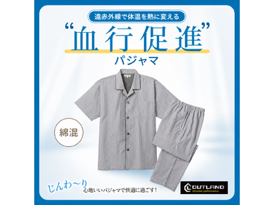 一日の約3分の1を、自分を労わる時間に。着るだけで血行促進にアプローチできるパジャマをセシールで販売開始。