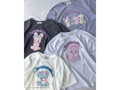 『SWIMMER』のレトロかわいいキャラクターのデザインTシャツがAS KNOW AS plusから登場！